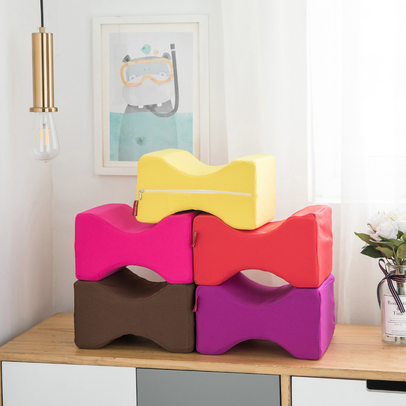 Almohada de memoria de pierna de clip transfronterizo, nueva almohada de memoria de algodón para dormir lateralmente, almohada de pierna cómoda, almohada de pierna de alivio de compresión, almohada de pierna de pierna de pierna
