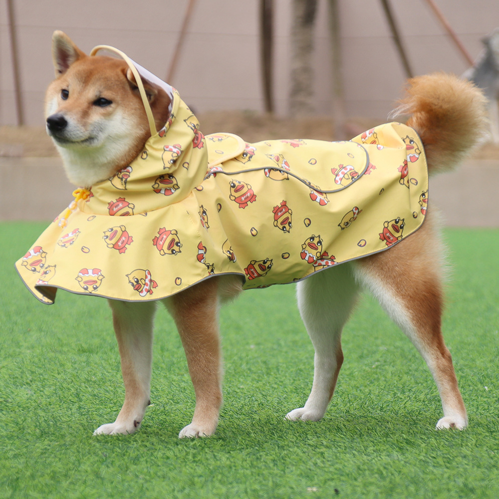 Waterproof Reflective Dog Raincoat