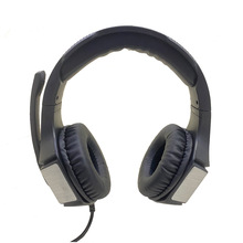 H23910新款頭戴式有線網課耳麥帶咪桿電競電腦游戲耳機工廠批發
