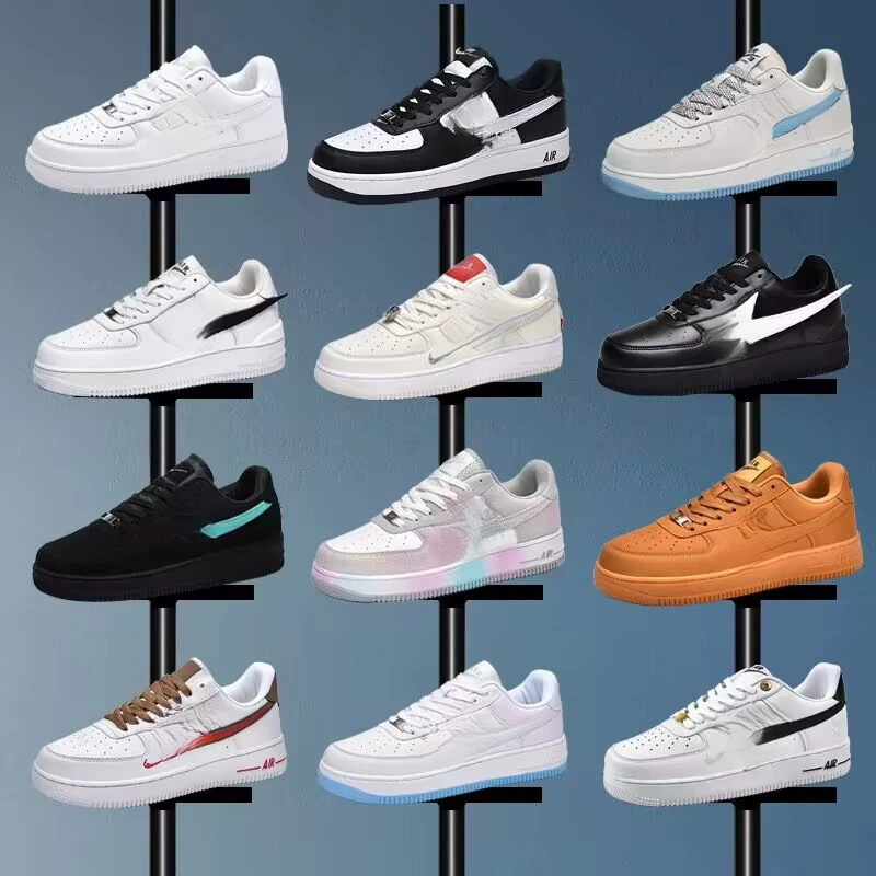 Nike Air Force No.1, высоковерсия, кеды для мужчин и женщин, низкие, деконструированный пшеничный цвет, чисто белые кеды