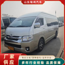 丰田车14座客车出口车 电动调节功能 车身稳定更安全5档手动款