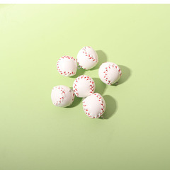 DIY ジュエリーアクセサリーリアル野球バーペンダントキーホルダー小さなペンダントミニ 2 センチメートル野球スポーツスポーツギフトアクセサリー