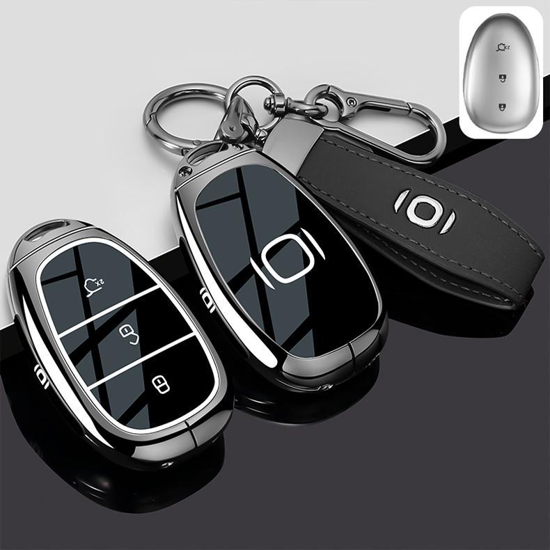 2025 Changan Qiyuan A07 Key Cover New Q07 Car Q05 Special A05 Metal Shell Buckle Interior Modification