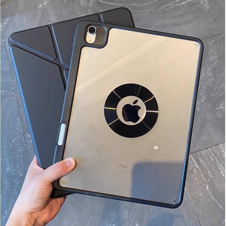 Suitable for 2025 Apple Air7 Magnetic Split iPad 11Th Generation Tablet Protective Case 11inch Rotation Anti-Bend Transparent Case