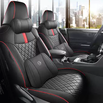Toyota RAV4 special seat covers, Modelə uyğun (Original) oturacaq örtükləri - black-red-memory-foam-version-note-the-model-and-year-of-the-vehicle-full-coverage-for-the-front-seats-full-coverage-for-the-rear-seats