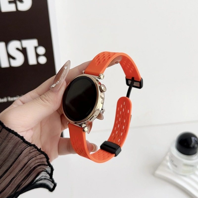 Huawei GT5 ウォッチ GT4 ストラップ通気性シリコン磁気バックル watch4/3pro パーソナライズされた 18 ミリメートルスポーツに適しています|undefined
