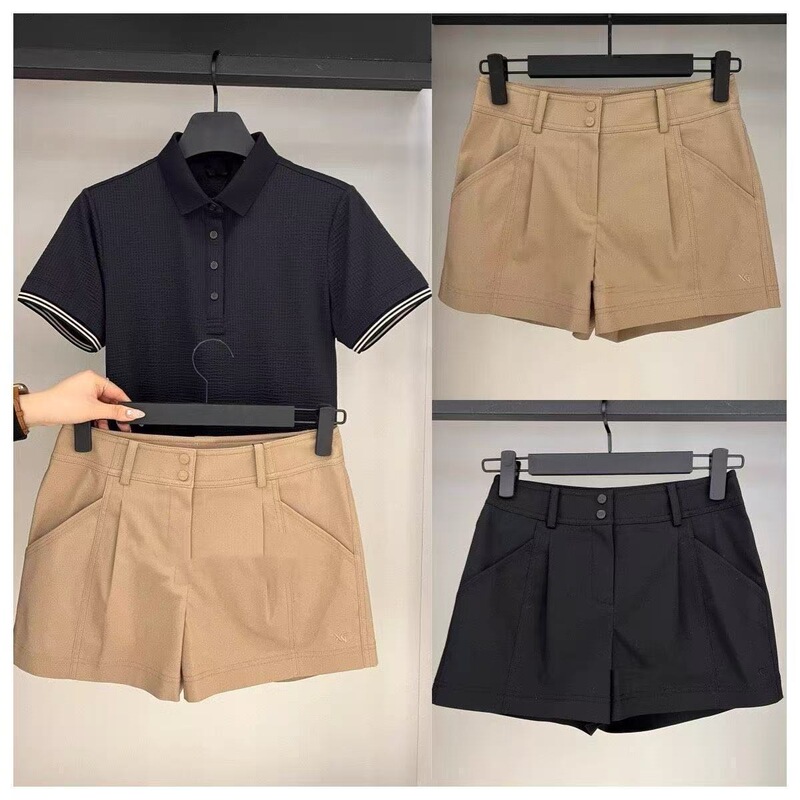 Korean Golf Women's Shorts 2026 Spring and Summer New Style Versatile Breathable Comfortable Lettered Golf Sportswear for Women