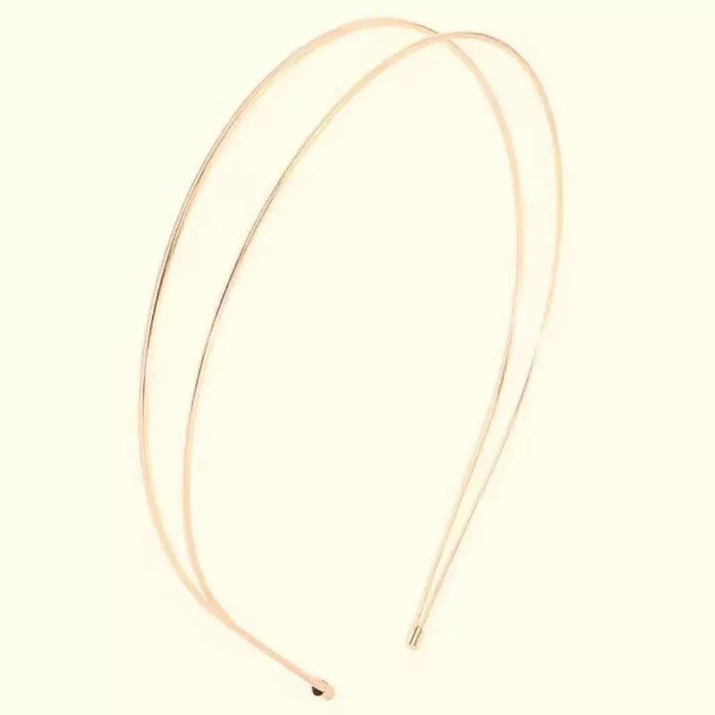 Sal Dulce fino multi-capa diadema de metal de las mujeres versátil salida simple horquilla de metal europeo y americano elegante diadema delgada