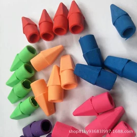 橡皮擦;蜡笔;笔筒