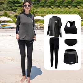 比基尼;连体泳衣;潜水服