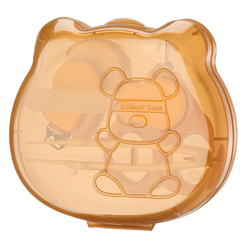 Little Bear baby nail clippers suit Baby Safety anti-meat newborn special baby nail clippers artifact