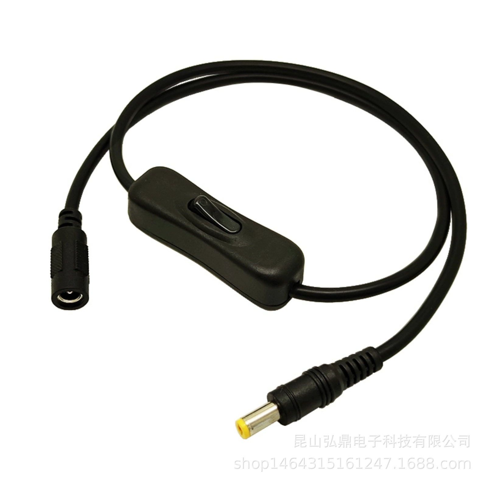 供应303开关线 DC5521灯头线 带303开关电源插头线