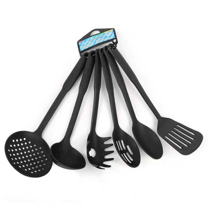 Cocinas de plástico PP de nylon resistente a altas temperaturas, 6 piezas, herramientas de cocina, herramientas de cocina, herramientas de cocina