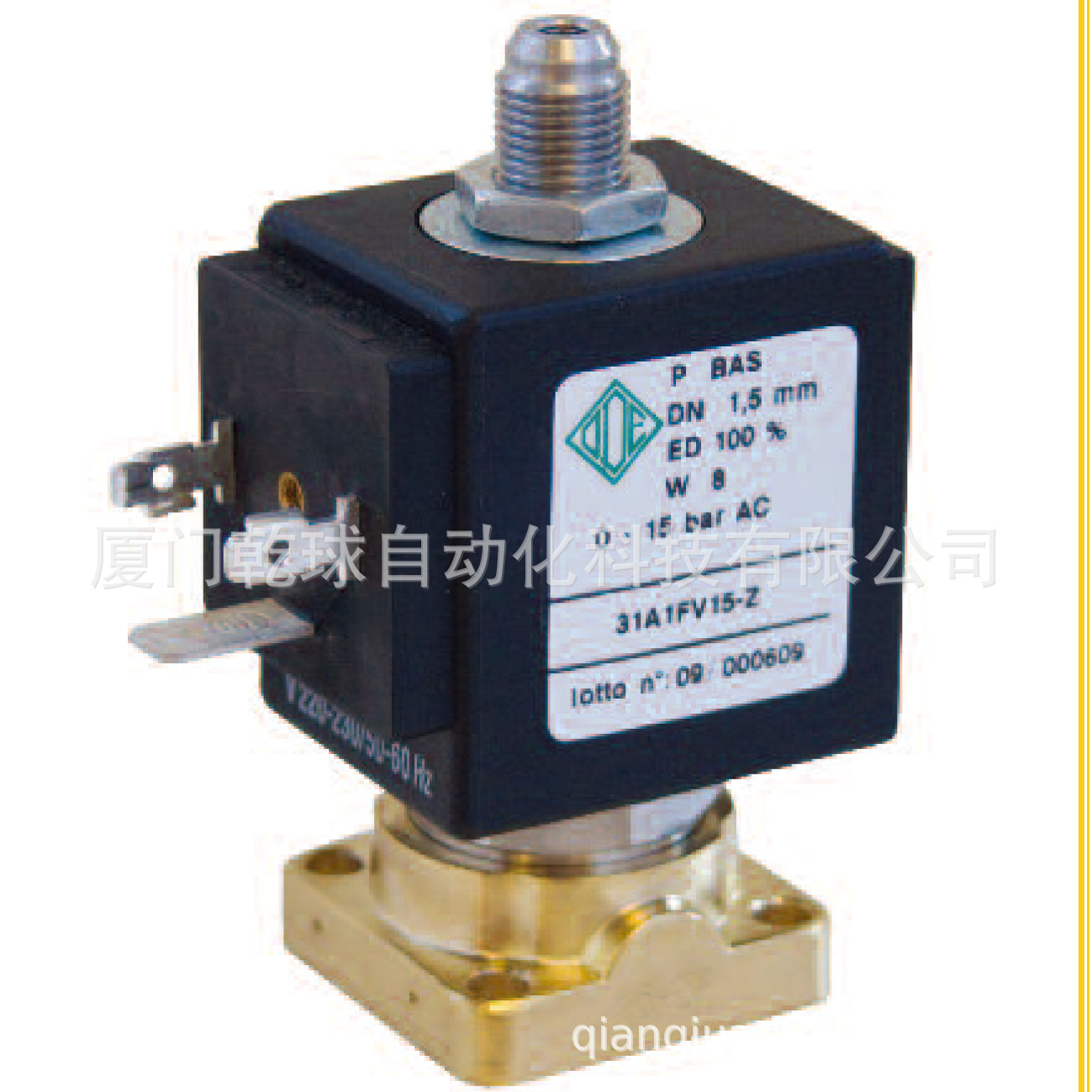 供应意大利ODE电磁阀  31A1FV15-Z  ac220v AC110  DC24V