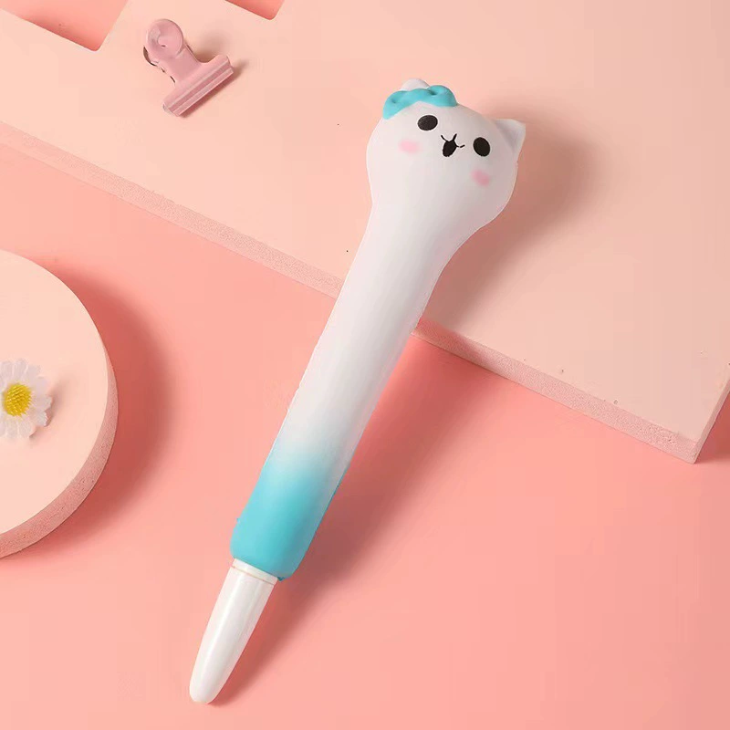 Капельная ручка-монстр Cartoon rollerball pen, наконечник 0,5 мм, канцелярия для детей, assorted designs, вес 0,06 кг