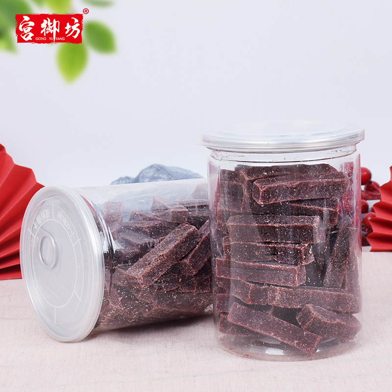 宮御坊北京特產桑葚山楂條休閒兒童零食傳統辦公小吃美食批發罐裝