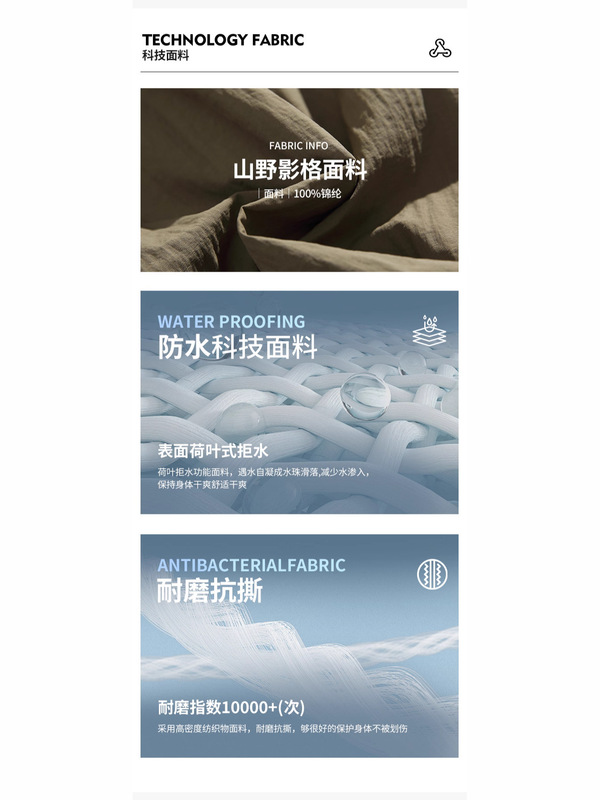 IZEXX潮牌户外防水耐磨休闲裤男女款徒步轻薄透气宽松速干束脚裤|undefined