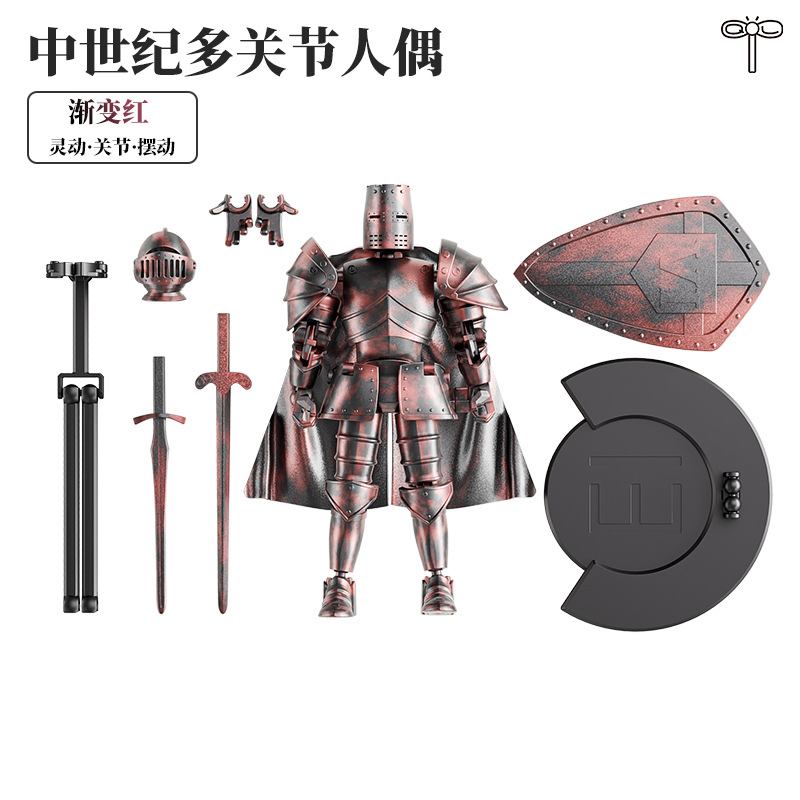 Juguete de modelo multiarticulable multi-mórfico transfronterizo ángel articulado humano descomprimido robot de quinta generación