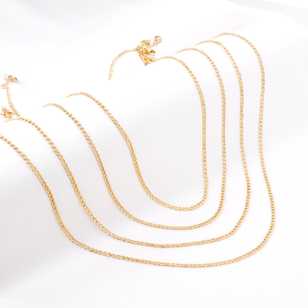 Retro Geometric Solid Color Stainless Steel Plating Necklace 1 Piece