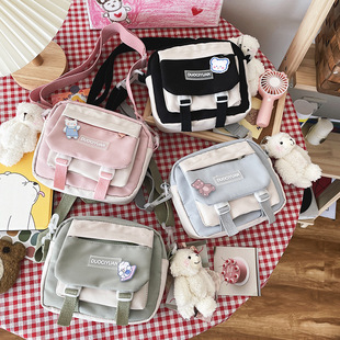 Summer cute universal Japanese school skirt, small small bag for students, shoulder bag, season 2021
