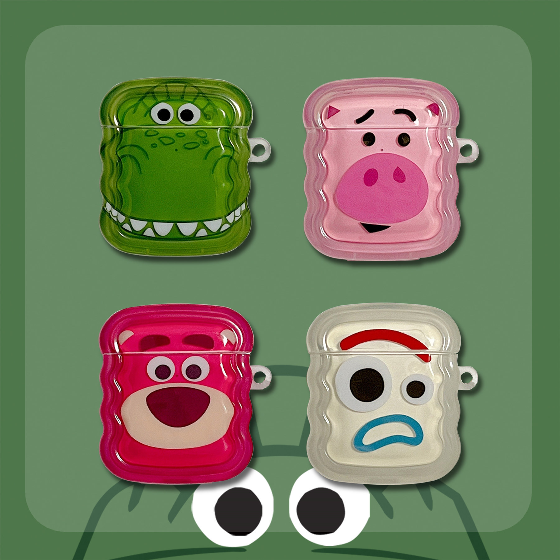 玩具總動員適用airpods3保護殼airpodspro2蘋果二/三代藍牙耳機套