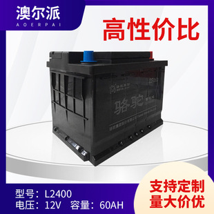 Подлинная гарантирует, что батарея верблюда L2400 12V60AH Tiguan Tiguan Blog отмечает батарею автомобиля Junyue