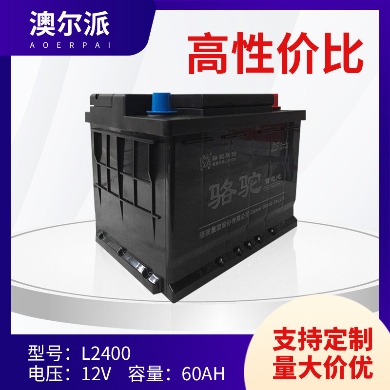 Tuguan Camel Battery L2400 12V60AH Tiguan Sagitar Bora Buick Battery (Car battery/battery)