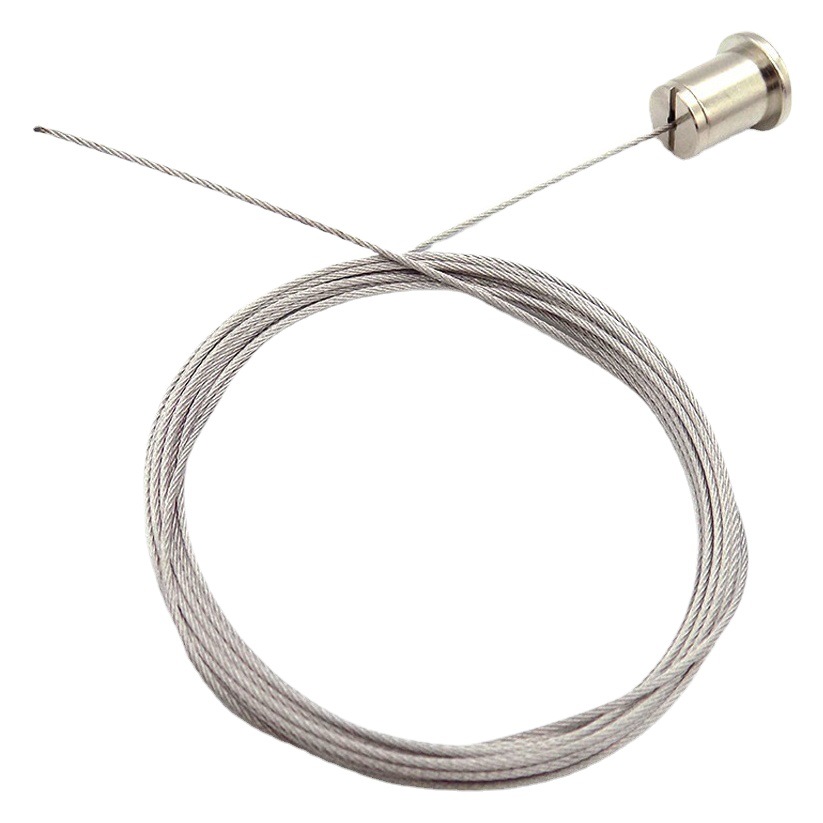 Tensor de cable para luces de exterior, gancho de sujeción, accesorios para iluminación de metro, cuerda de acero anticaídas, placa de techo, cuerda de acero para lámparas colgantes