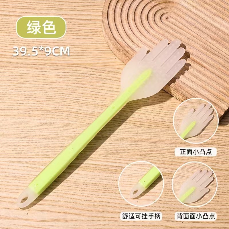 Tablero de palmaditas, martillo de masaje de meridianos, raspado, golpeador de masaje de espalda, martillo de columna cervical, palo de palmaditas de silicona, salud en el hogar