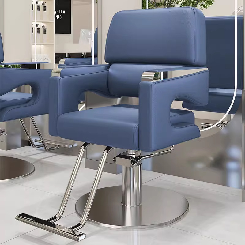 Red famosa nueva silla de peluquería silla de salón de peluquería especial elevación giratoria de moda corte de cabello asiento de permeación image 25