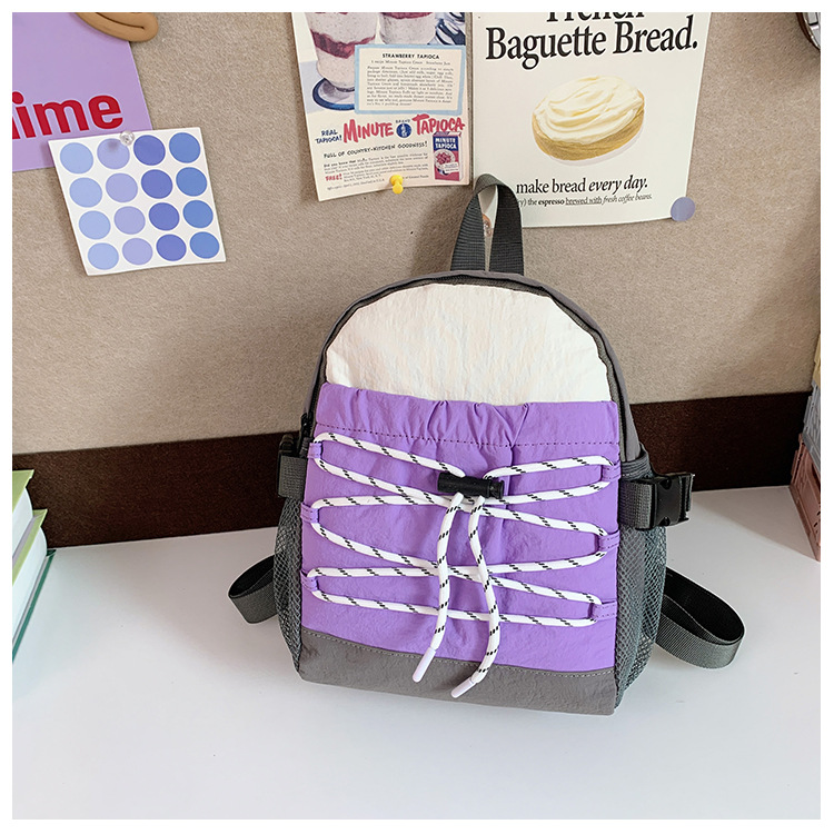 Mochila casual simple coreana para niños y niñas, mochila exterior, mochila de jardín de infantes para niños.