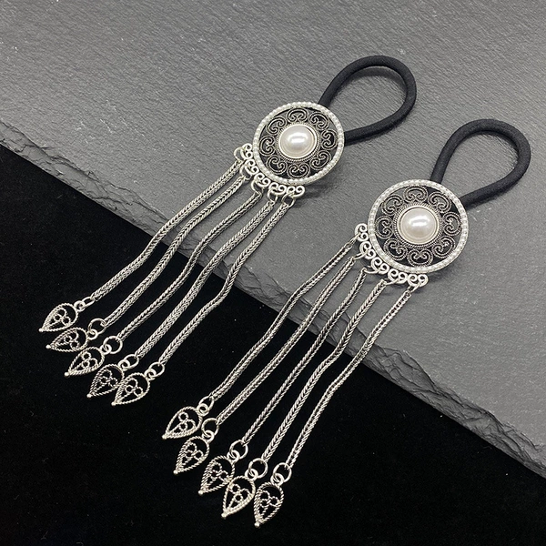 Style 2 ancient silver pearl white (one price)