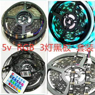5050Rgb30 Lamp 5V Blackboard Led Strip Light with Large Stock for Cross-Border E-Commerce Infrared Bluetooth Set Infrared Remote Control