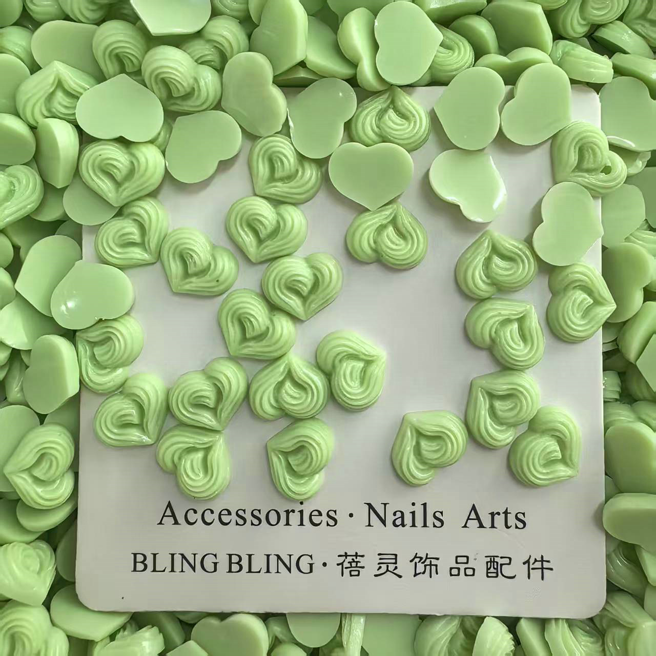 爱心彩色漩涡糖果微缩仿真迷你diy树脂配件材料奶油胶配件_2