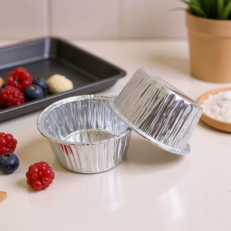 铝箔蛋糕杯 一次性蛋挞模具 烤箱葡挞式蛋挞铝箔锡纸杯 补丁杯