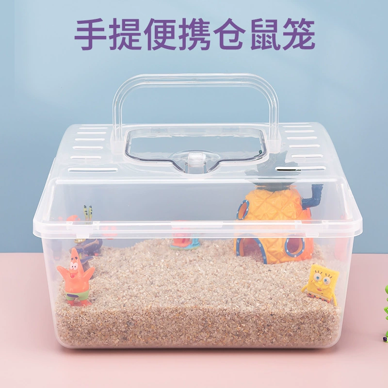 Оптовая продажа портативных террариумов для крабов-скитальцев от производителя, простые в уходе, незаменимы для ленивых, милые домашние животные, клетки для наземных крабов-скитальцев