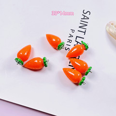 立體樹脂仿真紅薯胡蘿蔔火龍果可愛鑰匙扣吊墜裝飾包包耳環掛件