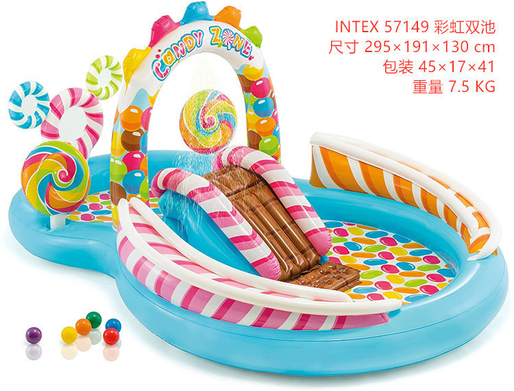 Piscina Inflable de PVC para Bebés, Juguete Infantil de Verano, Divertida y Suave