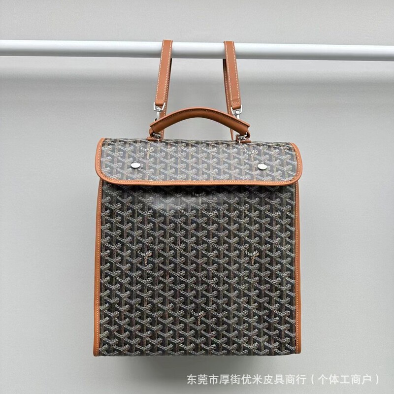 Youmi Leather Goods Business Trip Backpack Women's Backpack Laptop Bag Waterproof First Layer Cowhide Travel