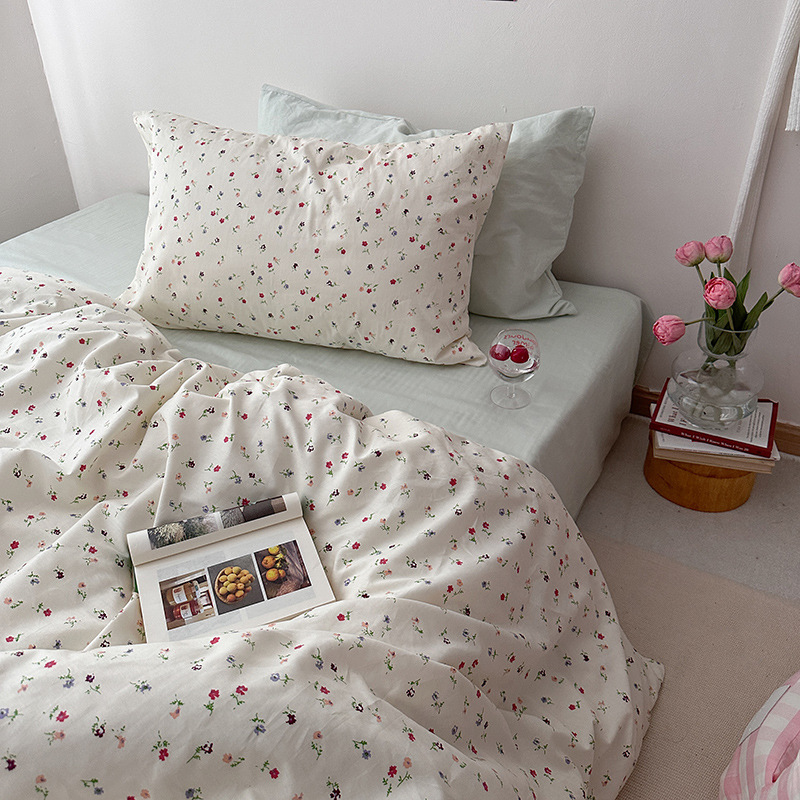 香草电波【枕套碎花+冰沙绿】