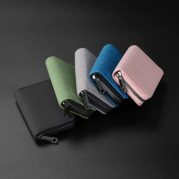 Card Bag Men's Multi-Card Slot Large Capacity Anti-degaussing Advanced Sense Driving ID Bag Wallet Card Case Storage Change
