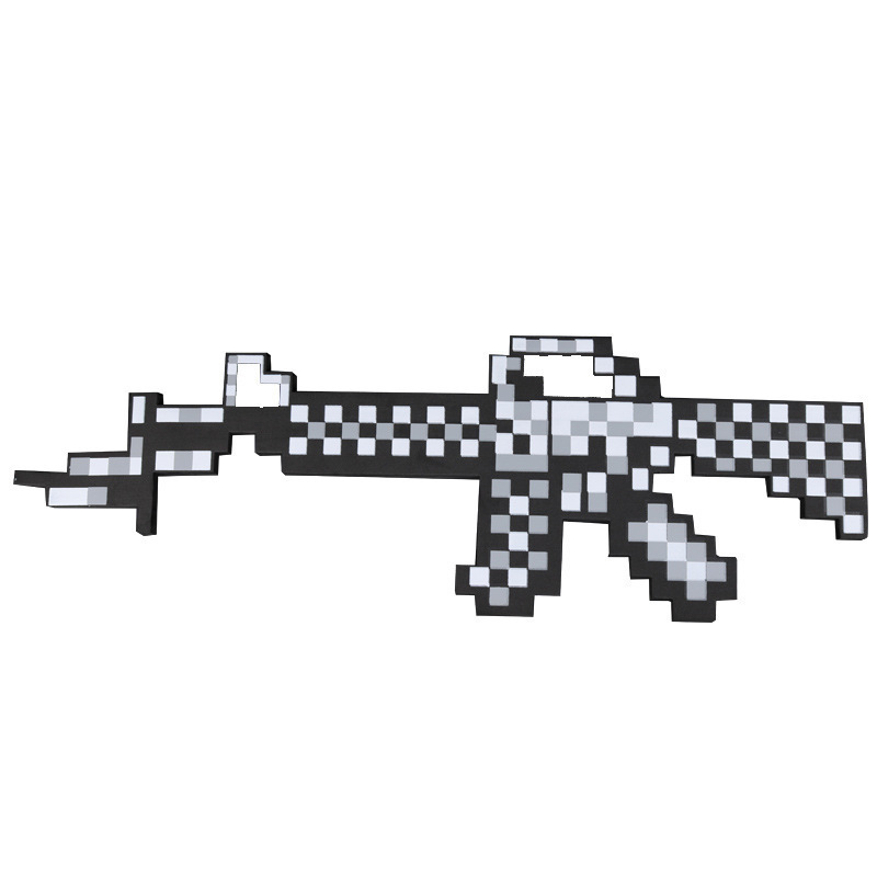 Minecraft 周辺機器泡おもちゃ剣原稿ゲームレンガ石剣武器ピクセルモデル|undefined