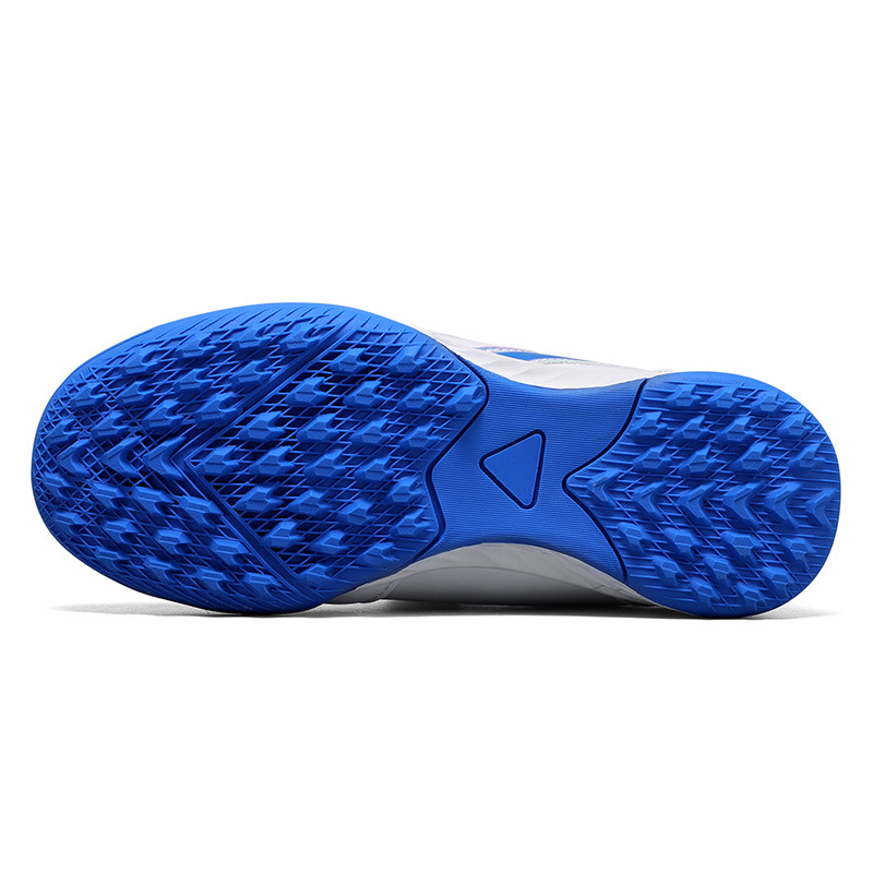 Nuevos zapatos de fútbol para niños clavos rotos velcro ventilado zapatos de deporte para niños pequeños y medianos ventilados entrenamiento antideslizante para estudiantes