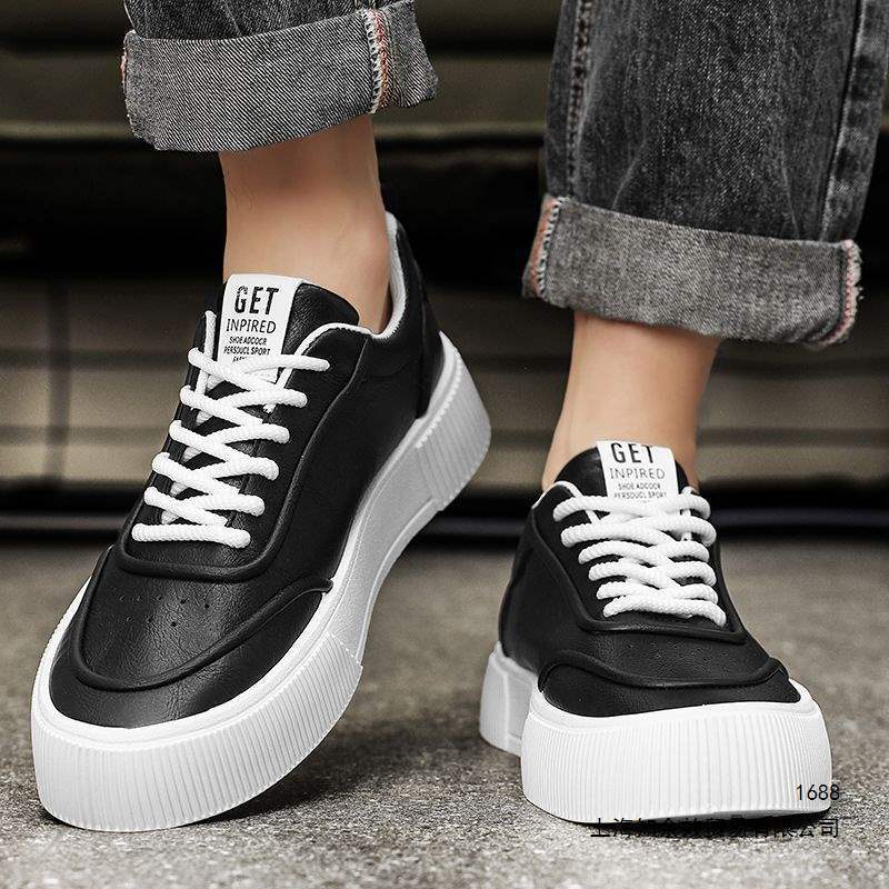2026 Spring/Summer Men's Sneakers Student Large Size Shoes Versatile New Sports Men's Shoes Thick-Soled Trendy Fashion Casual Shoes