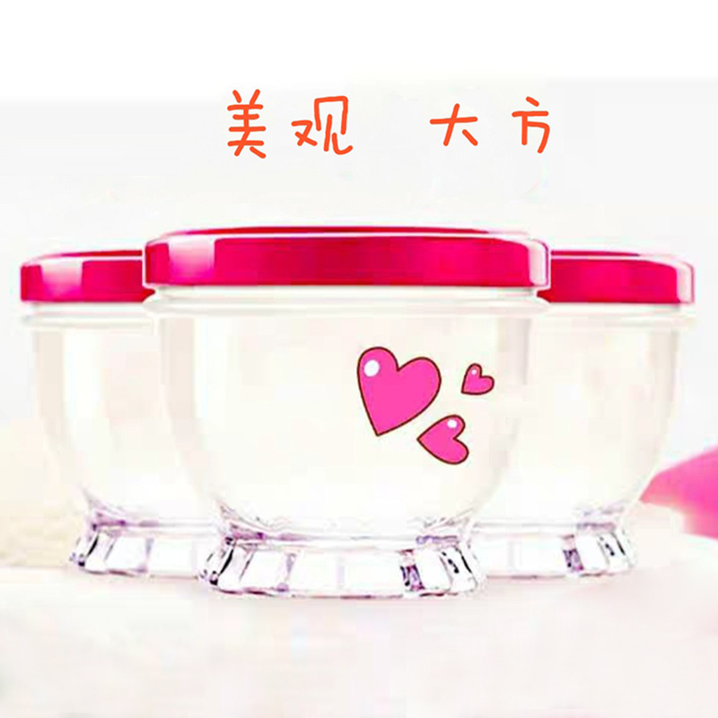 燕窝分装瓶透明玻璃瓶燕窝瓶可蒸煮即食保鲜瓶子莲花盏密封储物瓶