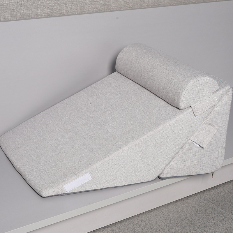Stomach Tube Anti-Reflux Slope Mat for the Elderly and Pregnant Women in Bed with Counterflow Core-Burning Triangle Mat Semi-Lying Backrest