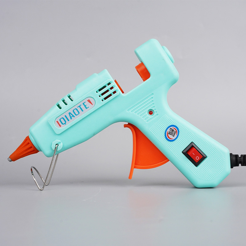 Fábrica directa multi-potencia pistola de fusión en caliente 20W30W60W80W pistola de pegamento en caliente en stock pistola de pegamento en caliente varilla de pegamento transfronteriza