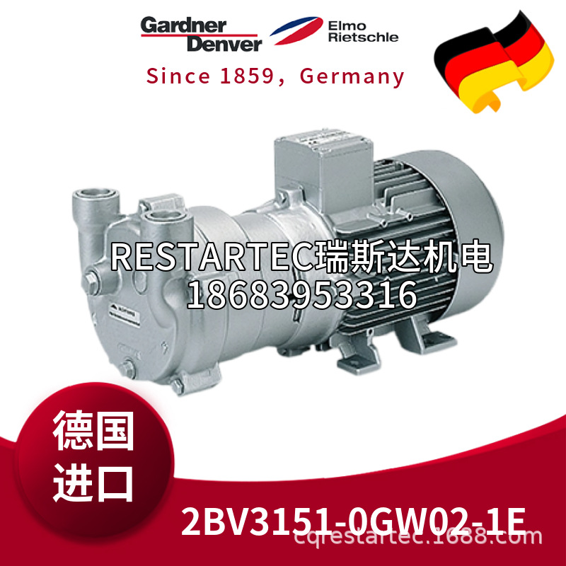 ElmoRietschle里其乐格南登福西门子水/液环泵2BV3151-0GW02-1E