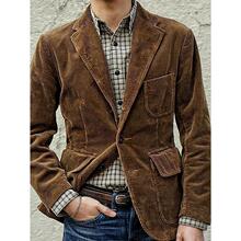 L 74901 Corduroy Casual Blazer ��о��������װ ŷ������羳