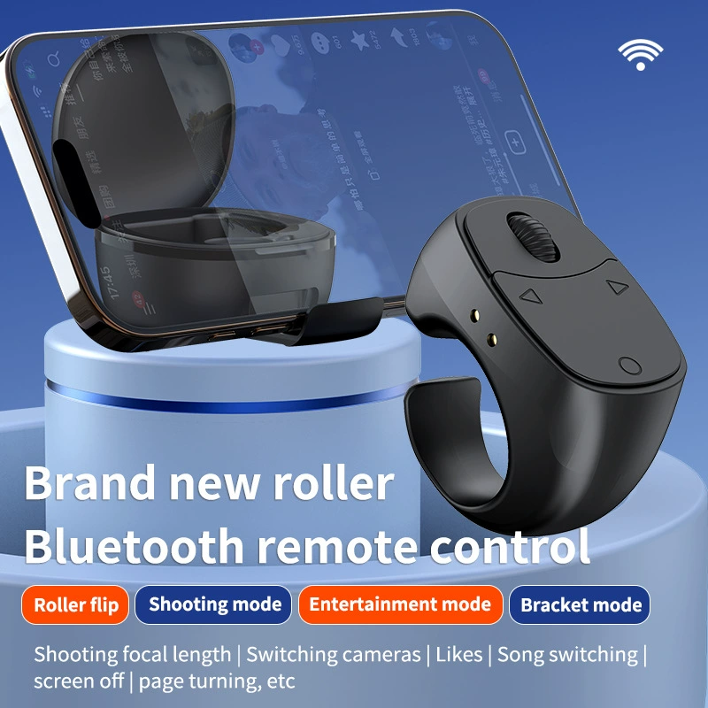 Новый прокруточный wheel мобильный телефон Bluetooth пульт управления видео электронная книга короткая драма пролистывание страниц вверх и вниз для съемки увеличения зум slow